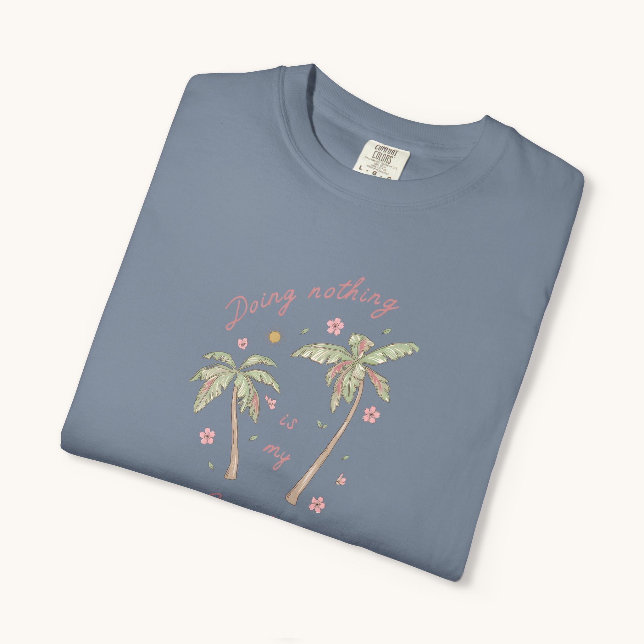 Palm Trees with Phrase T-shirt | Vintage Tropical Palm Graphic