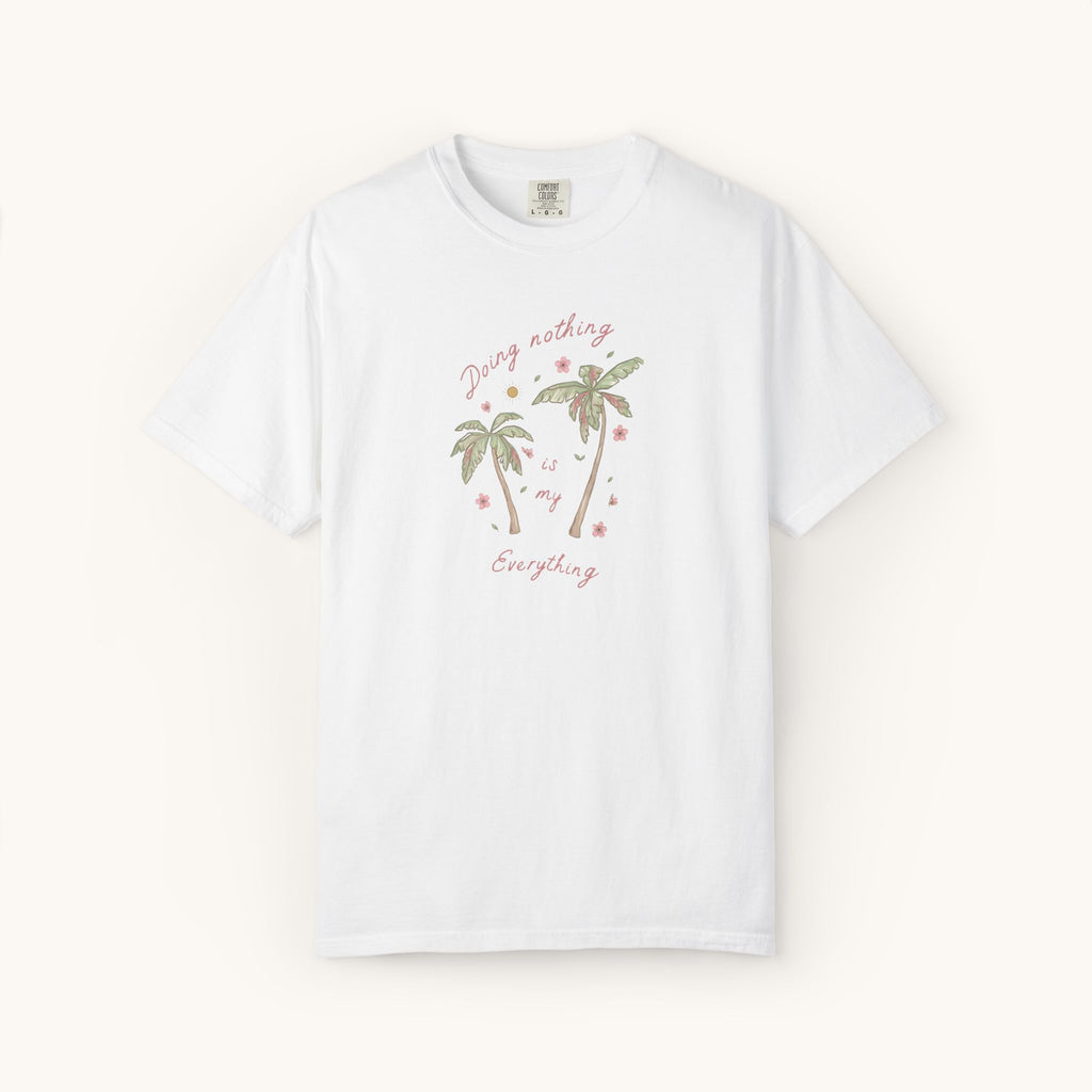 Palm Trees with Phrase T-shirt | Vintage Tropical Palm Graphic