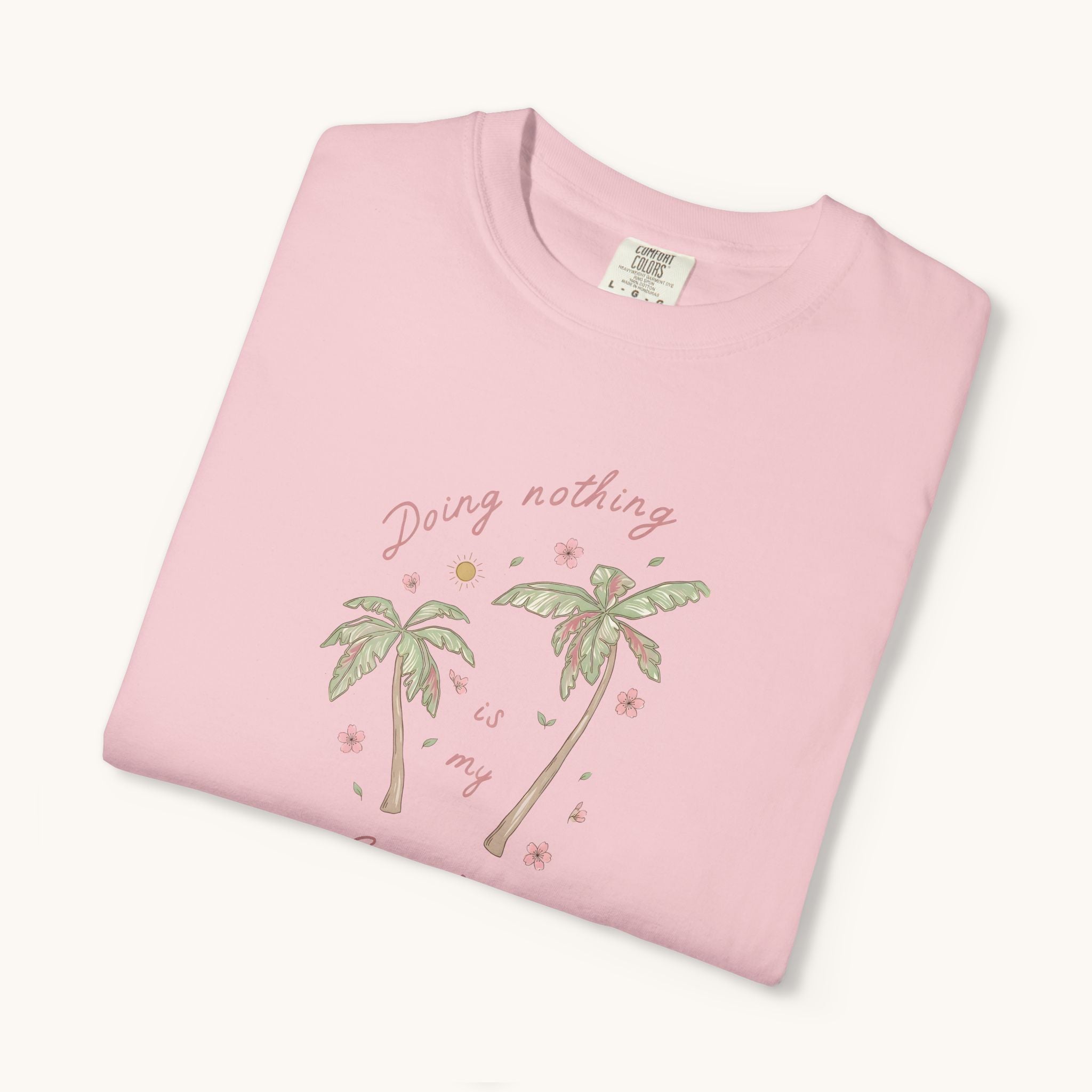 Palm Trees with Phrase T-shirt | Vintage Tropical Palm Graphic
