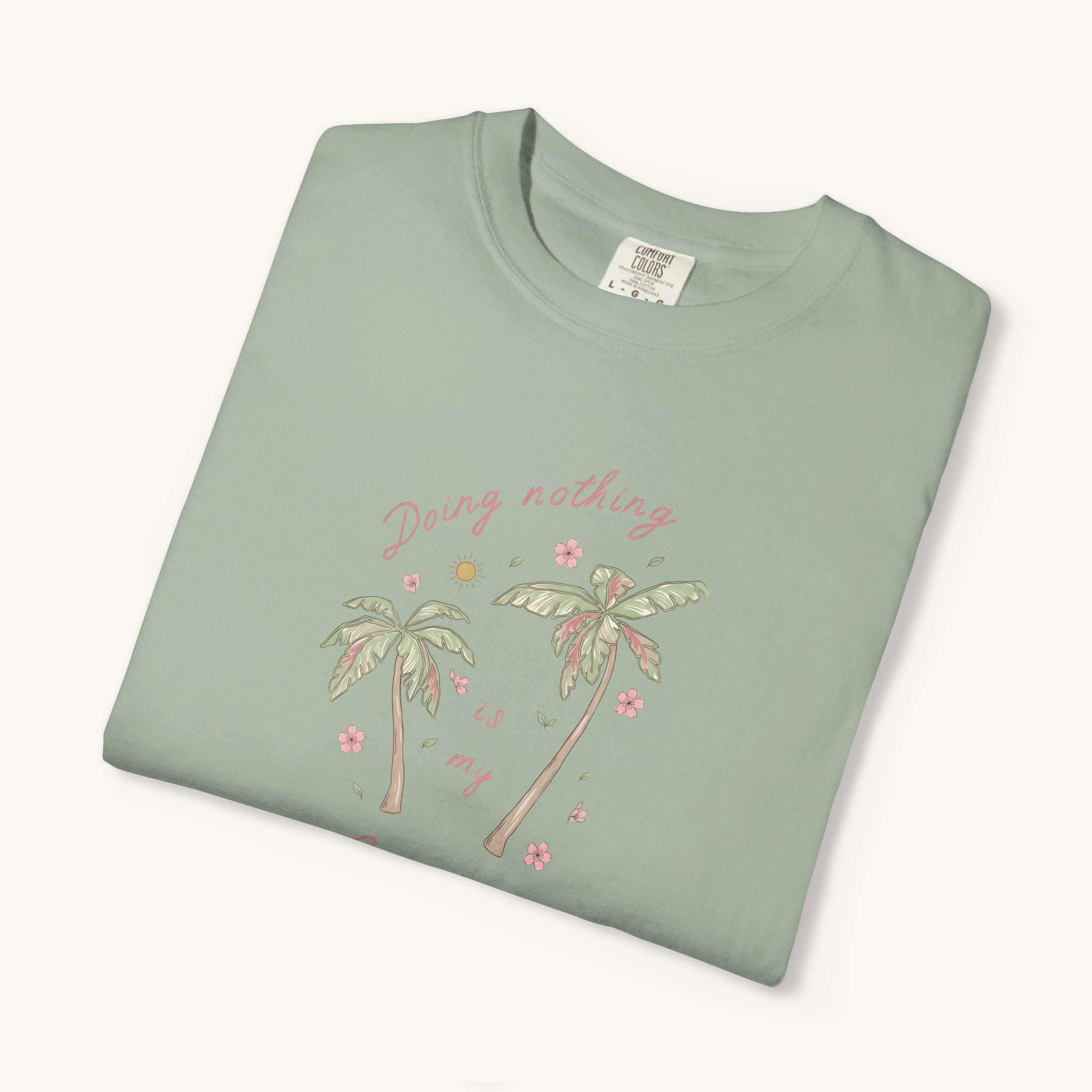Palm Trees with Phrase T-shirt | Vintage Tropical Palm Graphic