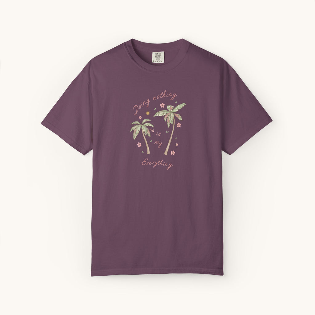 Palm Trees with Phrase T-shirt | Vintage Tropical Palm Graphic
