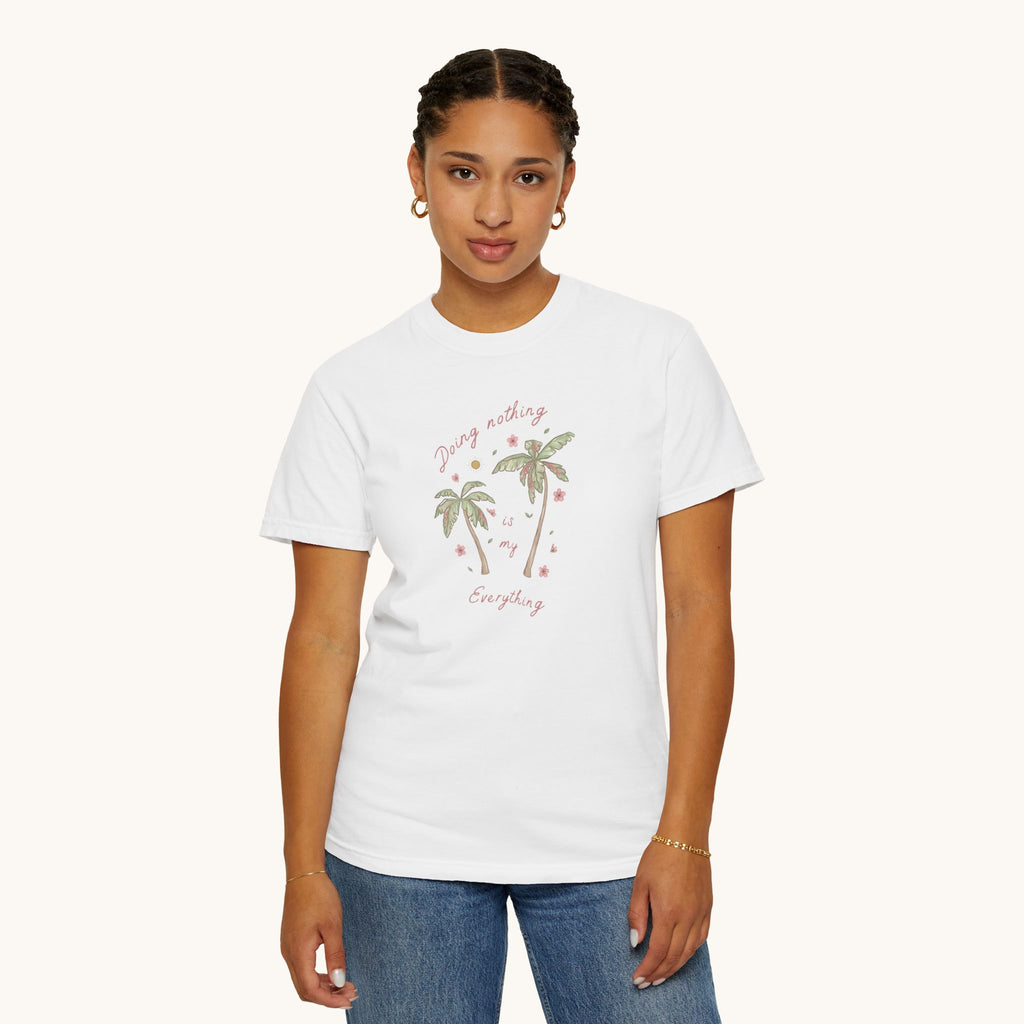 Palm Trees with Phrase T-shirt | Vintage Tropical Palm Graphic