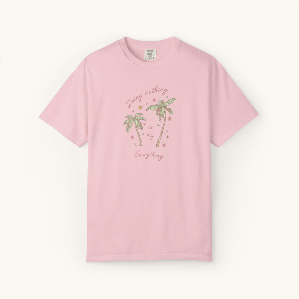 Palm Trees with Phrase T-shirt | Vintage Tropical Palm Graphic