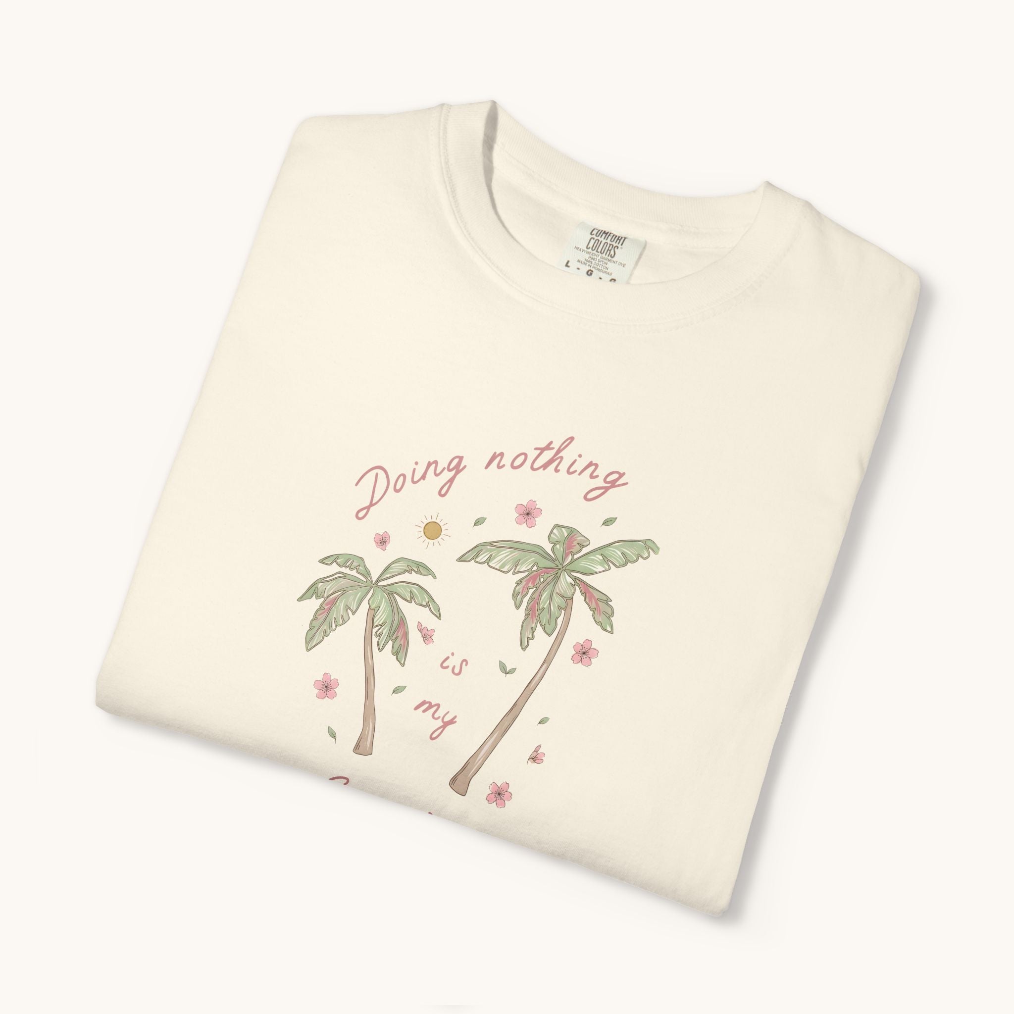 Palm Trees with Phrase T-shirt | Vintage Tropical Palm Graphic