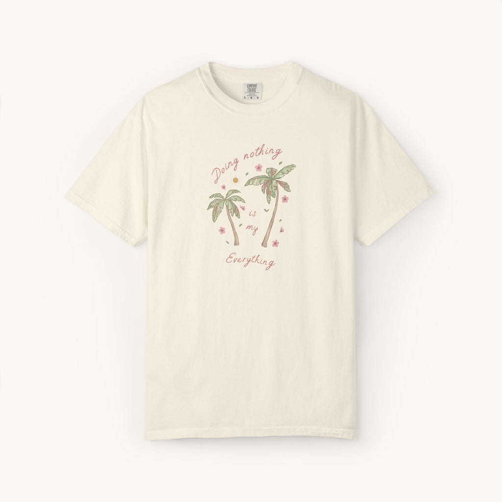 Palm Trees with Phrase T-shirt | Vintage Tropical Palm Graphic