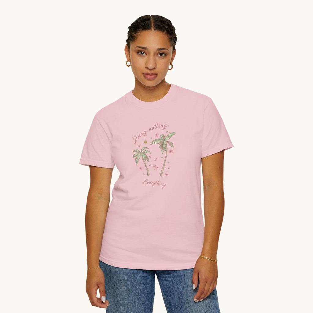 Palm Trees with Phrase T-shirt | Vintage Tropical Palm Graphic