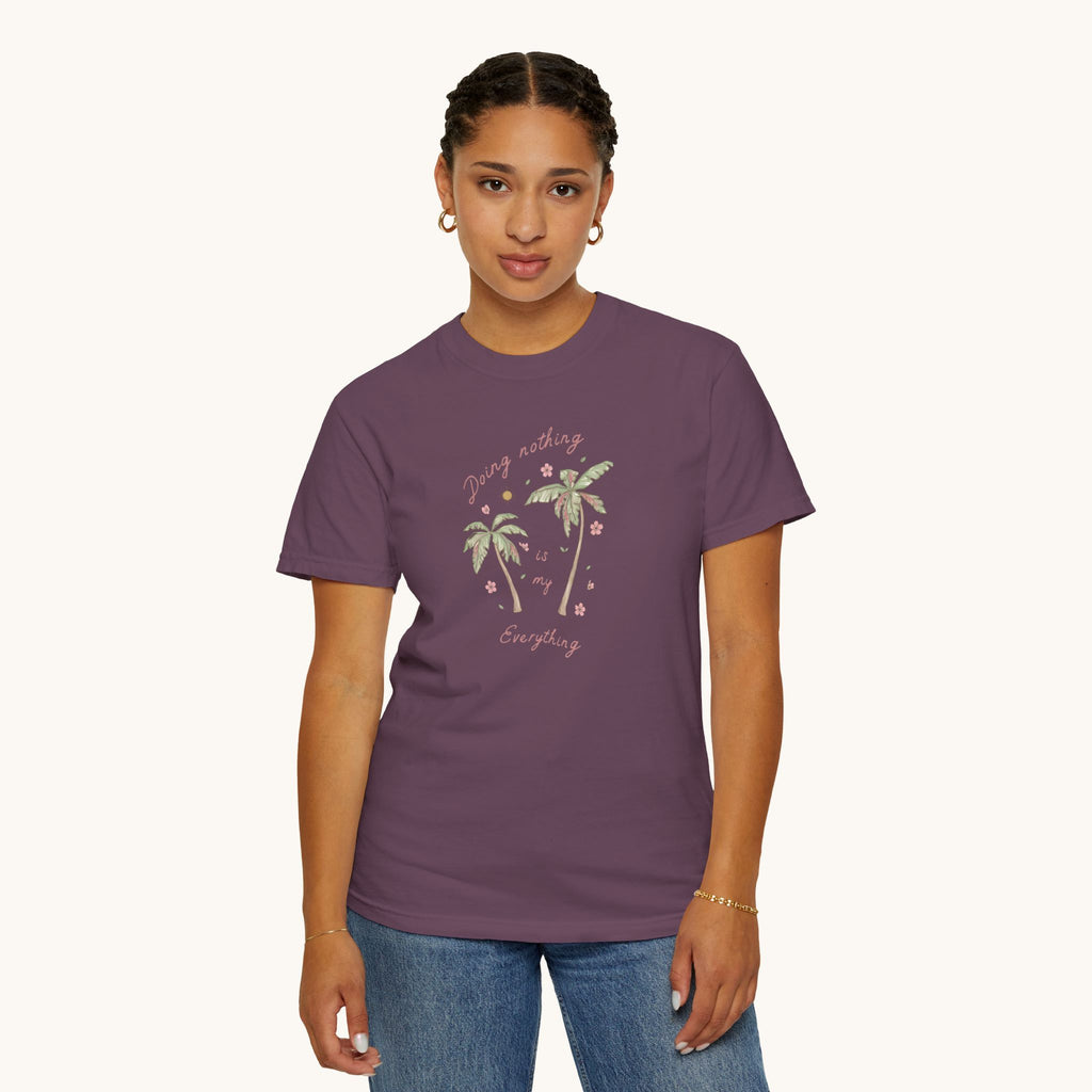 Palm Trees with Phrase T-shirt | Vintage Tropical Palm Graphic