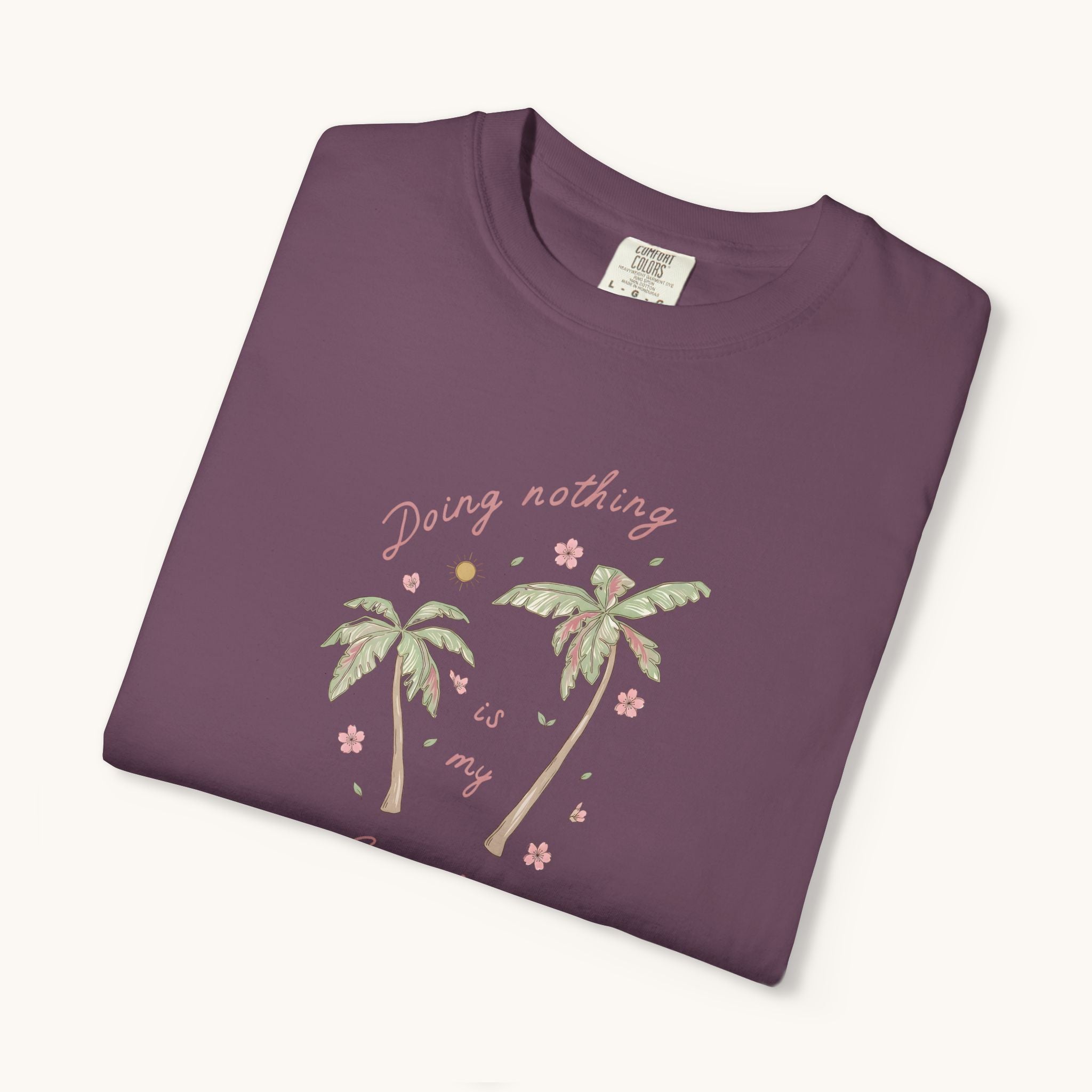 Palm Trees with Phrase T-shirt | Vintage Tropical Palm Graphic
